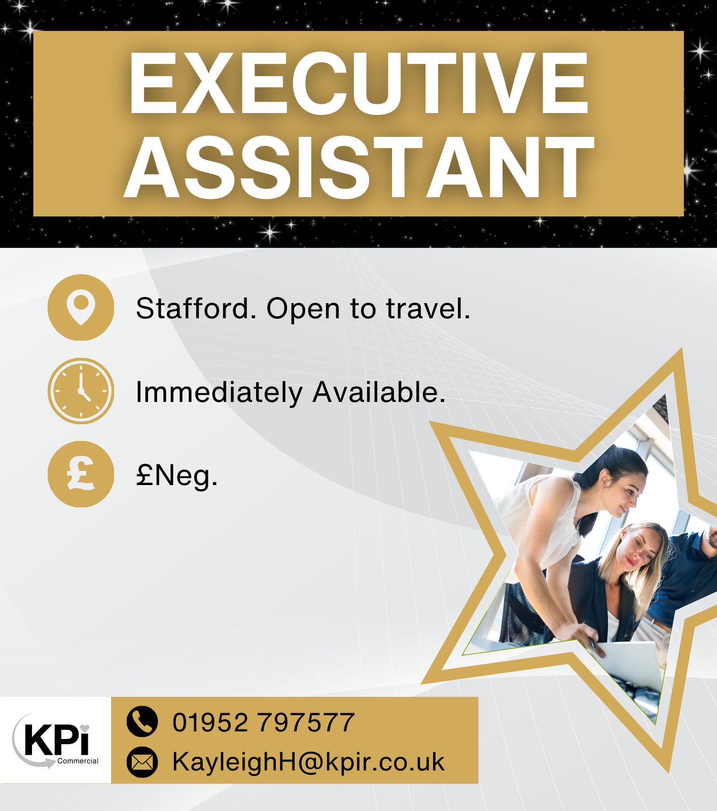 Executive Assistant - KPI Commercial