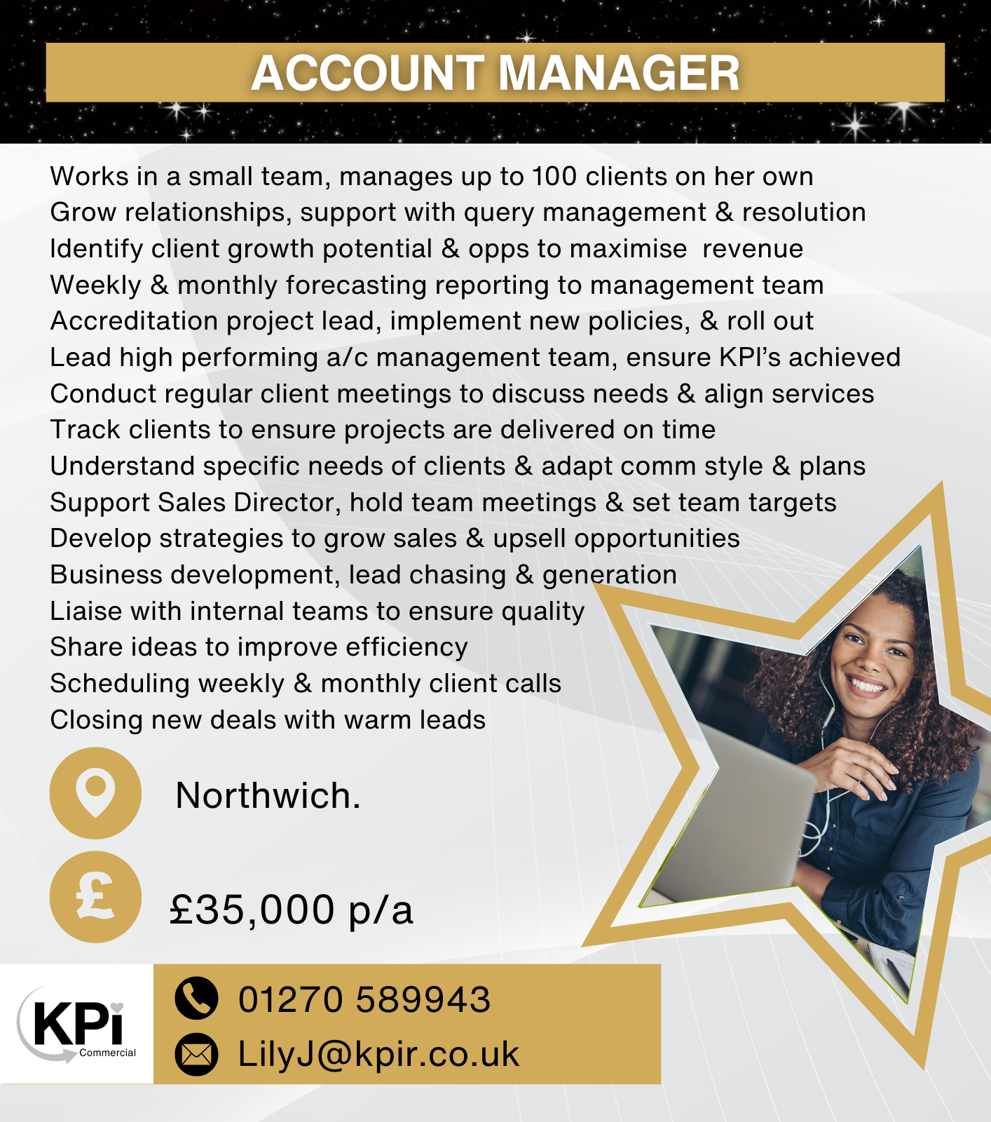 Account Manager - KPI Commercial
