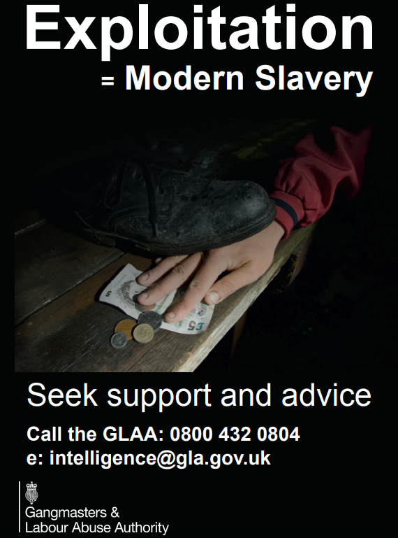 KPI Recruiting support on Modern Slavery