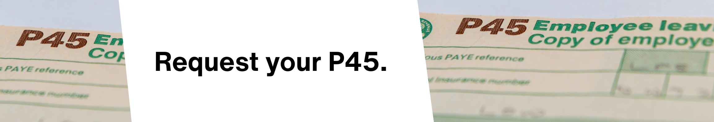 Request your P45 from KPI Recruiting