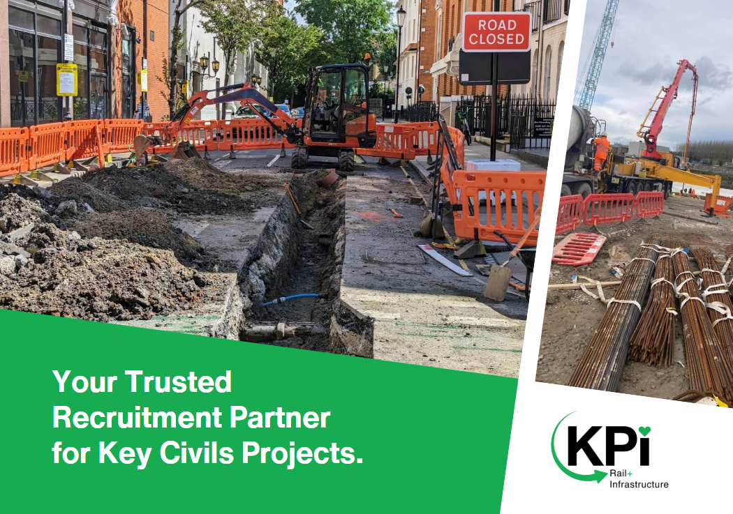 KPI Rail trusted partner for Civils Projects