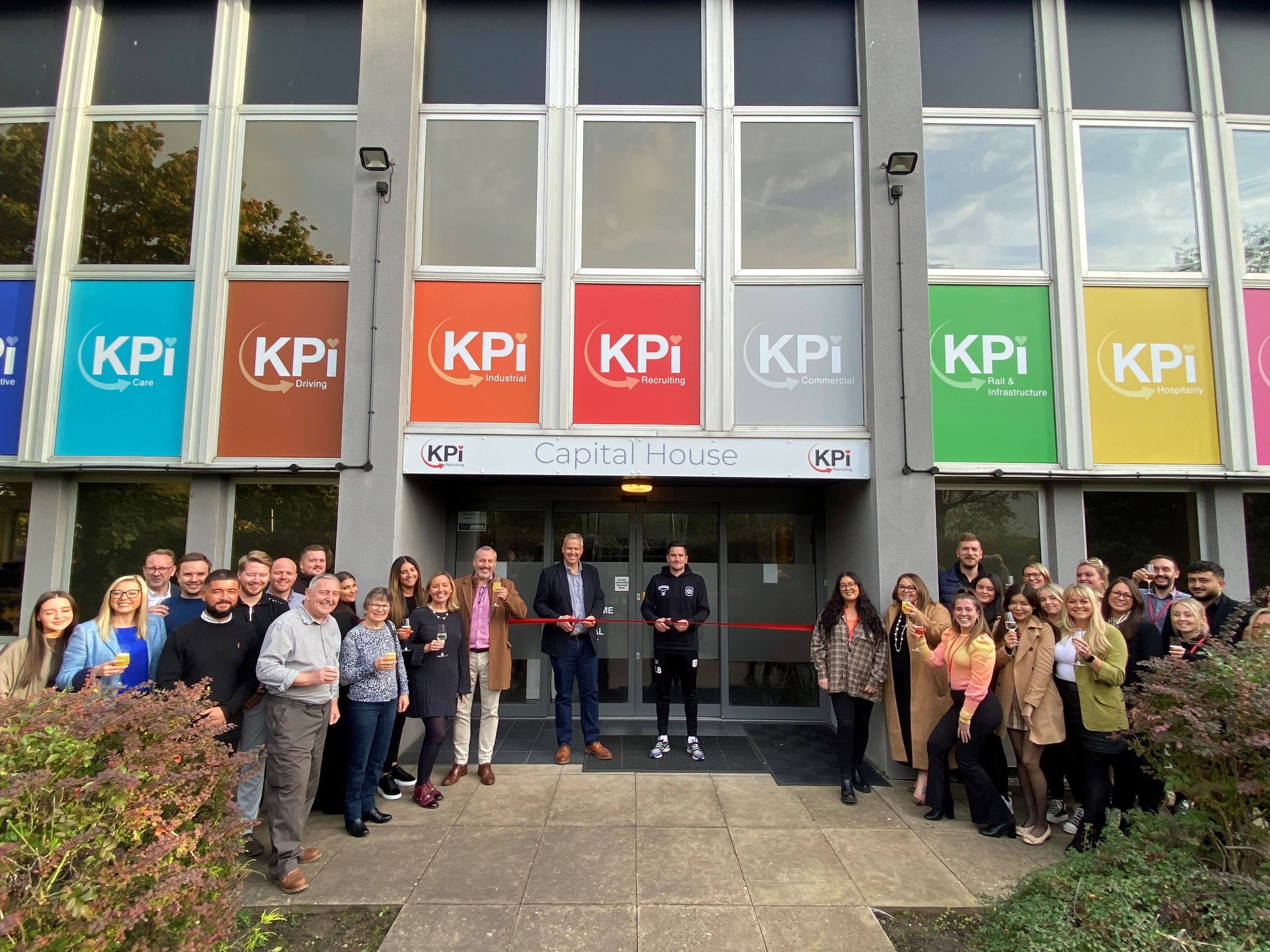 Special guests help KPI Recruiting officially open new offices in Crewe