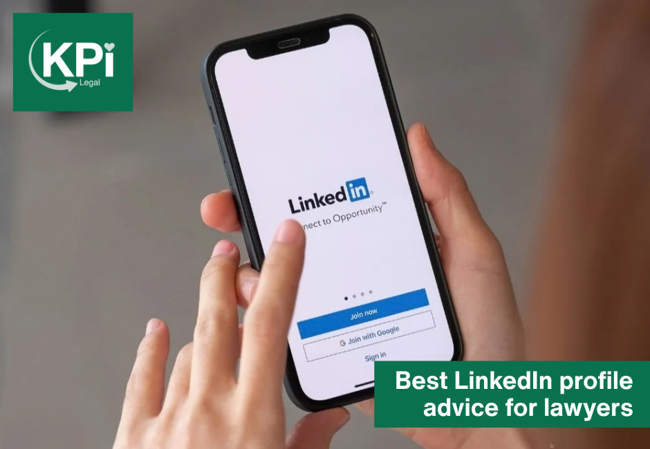 Best LinkedIn profile advice for lawyers