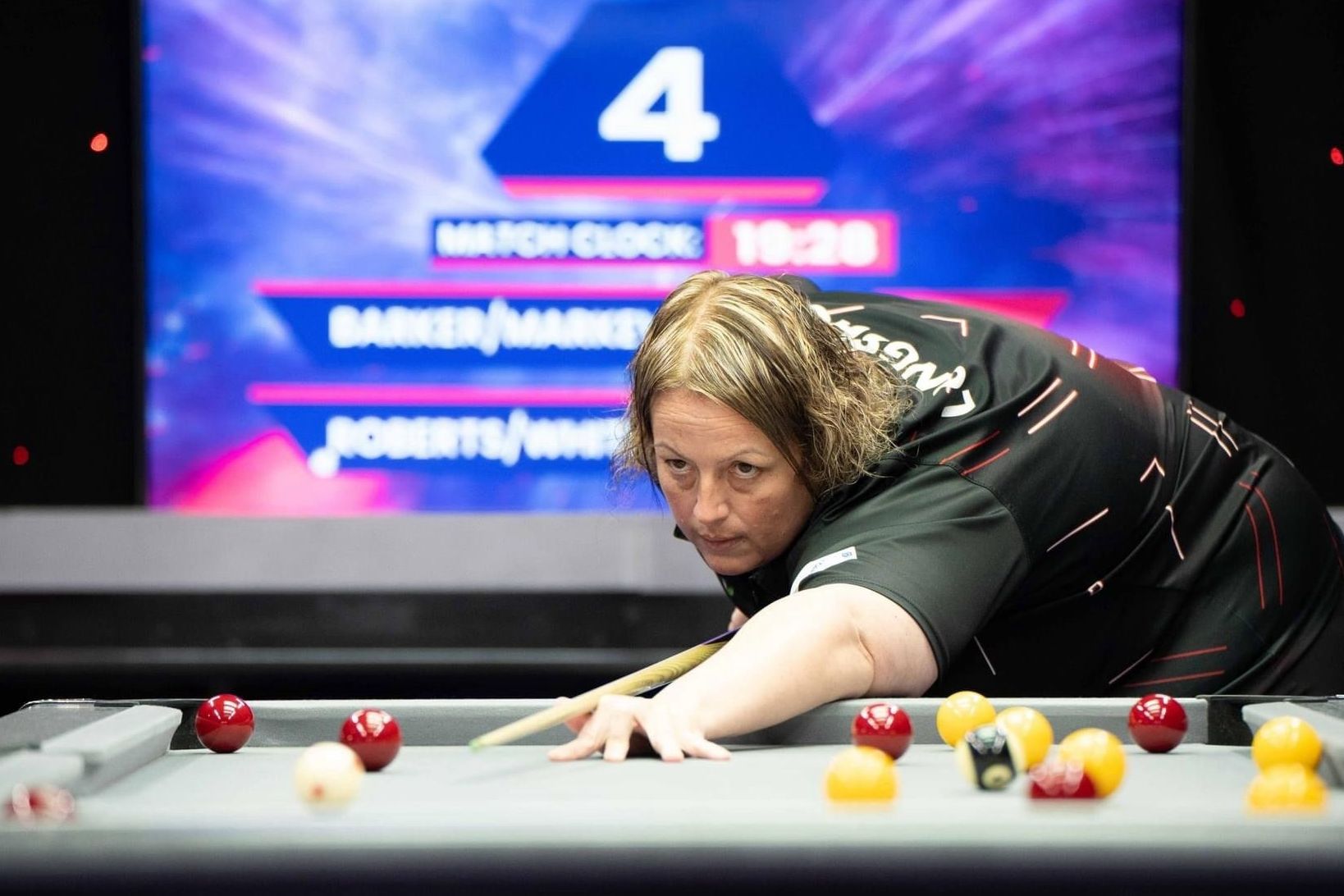 Last sixteen heartbreak again for Lyndsey in Women’s Ultimate Pool Pro Series