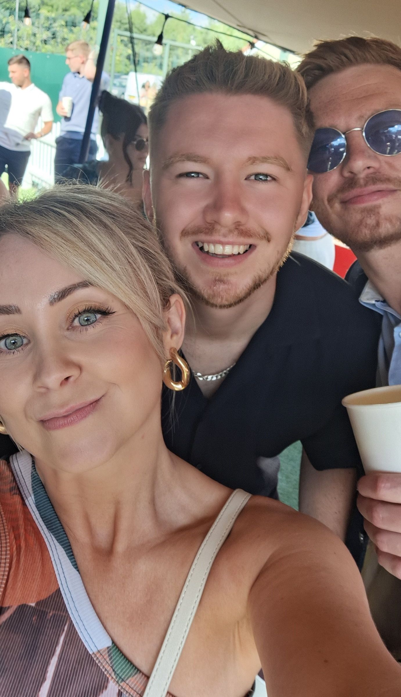 Kimmy, Kellie, Nick KPI at Haydock Races