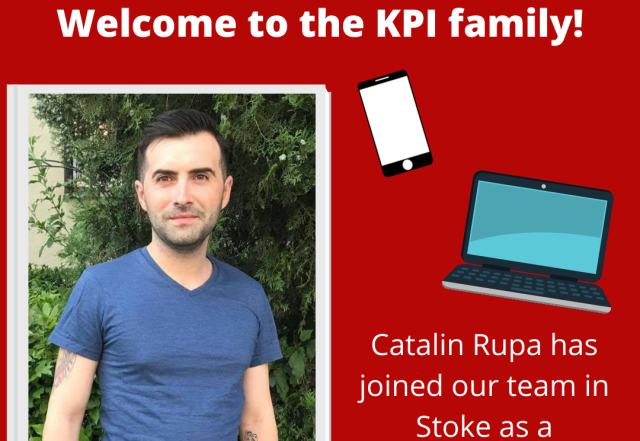 Welcome To The KPI Team in Stoke Catalin!